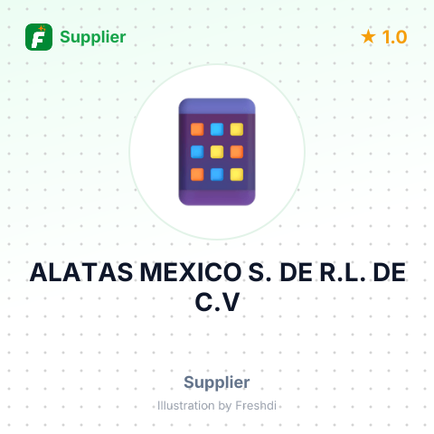 ALATAS MEXICO S. DE R.L. DE C.V – summary card, no photo uploaded yet