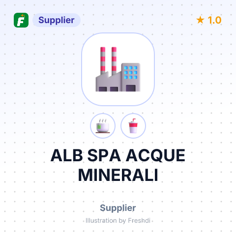 ALB SPA ACQUE MINERALI – summary card, no photo uploaded yet