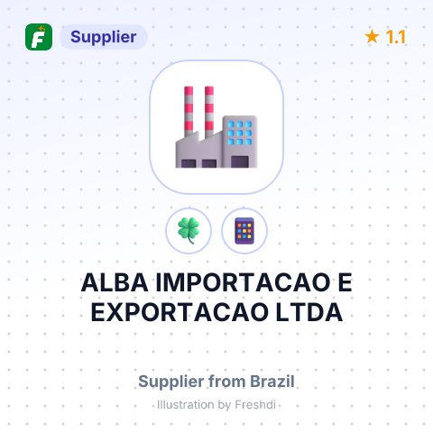 ALBA IMPORTACAO E EXPORTACAO LTDA – summary card, no photo uploaded yet