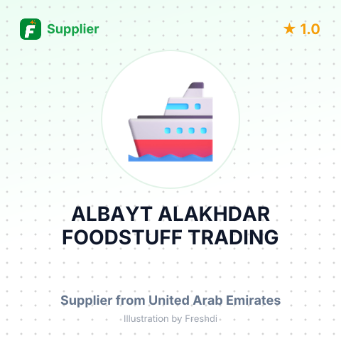 ALBAYT ALAKHDAR FOODSTUFF TRADING – summary card, no photo uploaded yet