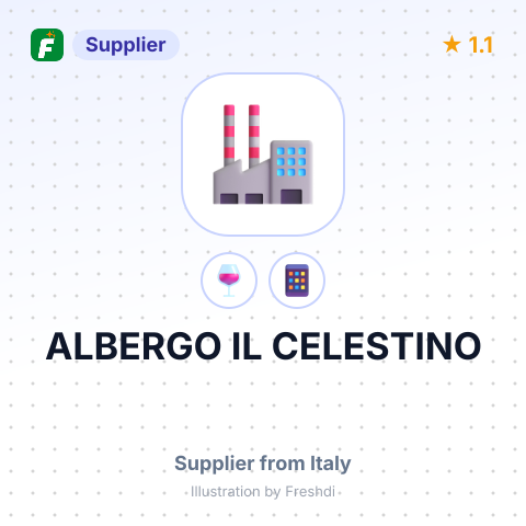 ALBERGO IL CELESTINO – summary card, no photo uploaded yet