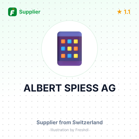 ALBERT SPIESS AG – summary card, no photo uploaded yet