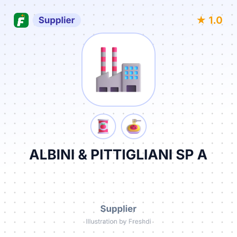 ALBINI & PITTIGLIANI SP A – summary card, no photo uploaded yet