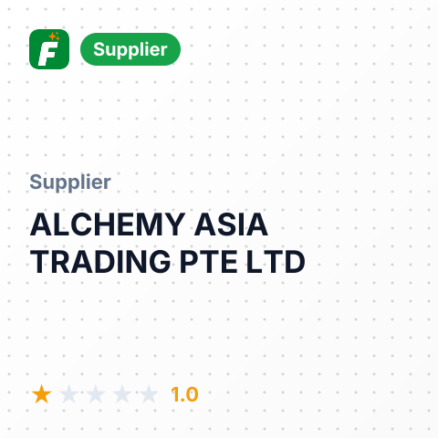 ALCHEMY ASIA TRADING PTE LTD – summary card, no photo uploaded yet