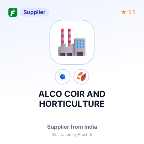 ALCO COIR AND HORTICULTURE – summary card, no photo uploaded yet