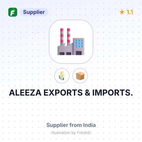 ALEEZA EXPORTS & IMPORTS. – summary card, no photo uploaded yet