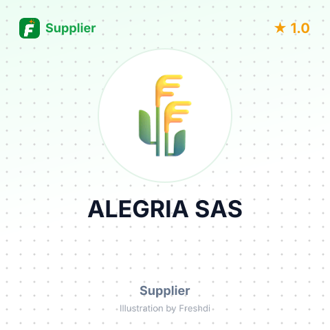 ALEGRIA SAS – summary card, no photo uploaded yet