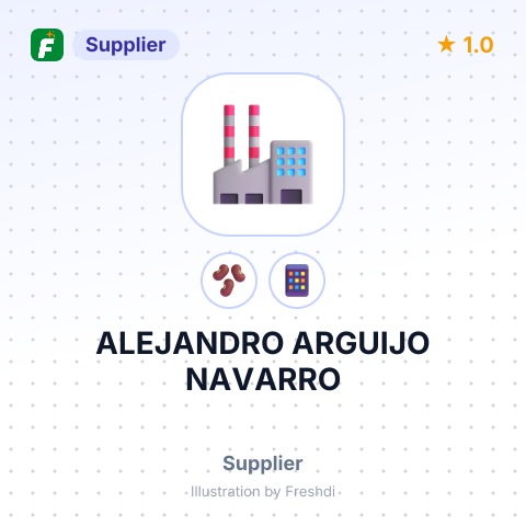 ALEJANDRO ARGUIJO NAVARRO – summary card, no photo uploaded yet