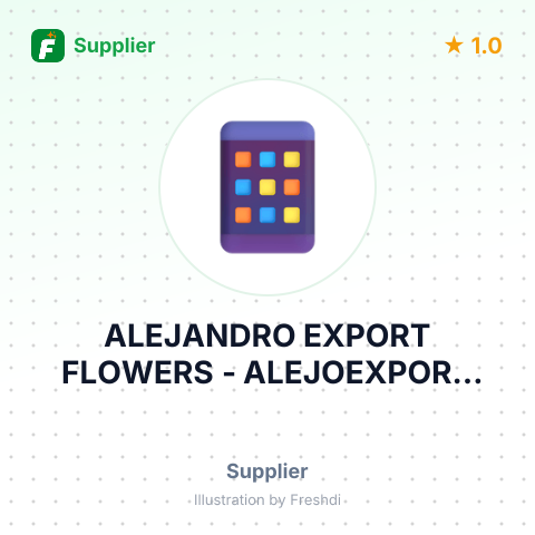ALEJANDRO EXPORT FLOWERS - ALEJOEXPORT S.A.S – summary card, no photo uploaded yet