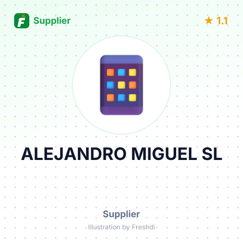 ALEJANDRO MIGUEL SL – summary card, no photo uploaded yet