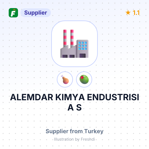 ALEMDAR KIMYA ENDUSTRISI A S – summary card, no photo uploaded yet