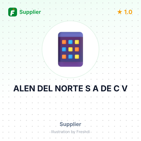 ALEN DEL NORTE S A DE C V – summary card, no photo uploaded yet