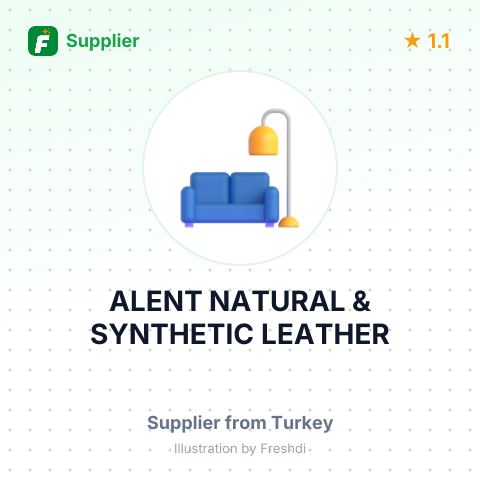 ALENT NATURAL & SYNTHETIC LEATHER – summary card, no photo uploaded yet