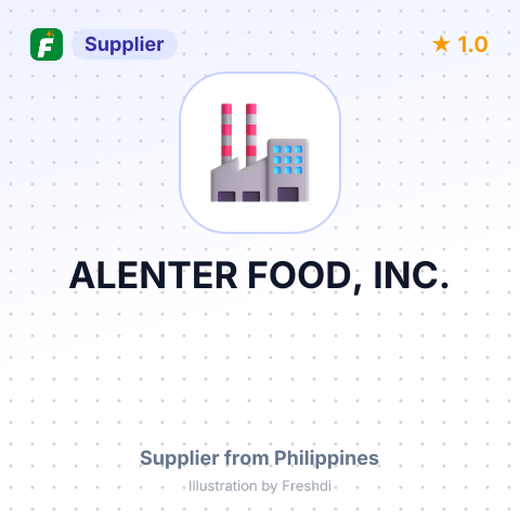 ALENTER FOOD, INC. – summary card, no photo uploaded yet