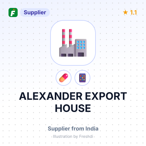 ALEXANDER EXPORT HOUSE – summary card, no photo uploaded yet