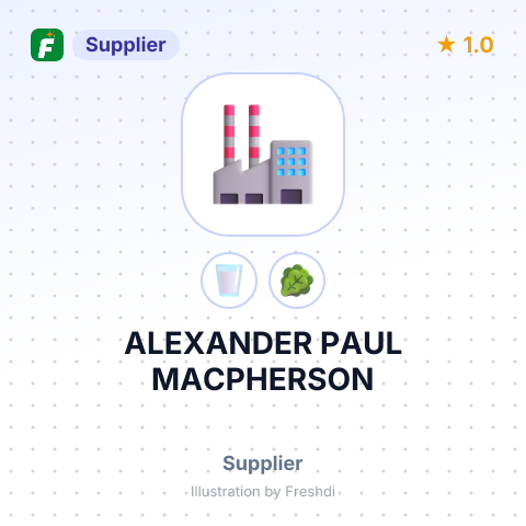 ALEXANDER PAUL MACPHERSON – summary card, no photo uploaded yet