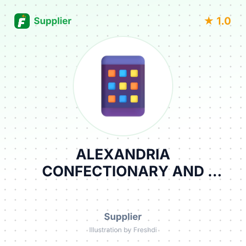 ALEXANDRIA CONFECTIONARY AND CHOCOLATE C – summary card, no photo uploaded yet