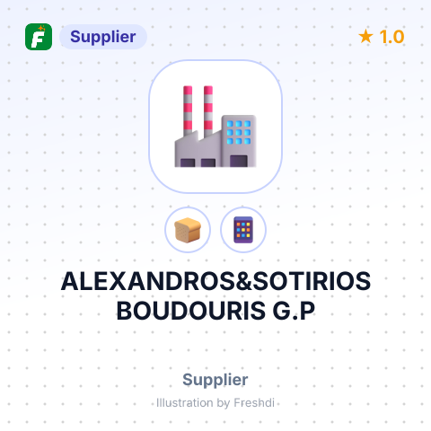 ALEXANDROS&SOTIRIOS BOUDOURIS G.P – summary card, no photo uploaded yet