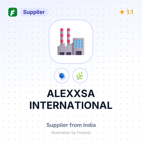 ALEXXSA INTERNATIONAL – summary card, no photo uploaded yet