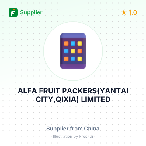 ALFA FRUIT PACKERS(YANTAI CITY,QIXIA) LIMITED – summary card, no photo uploaded yet
