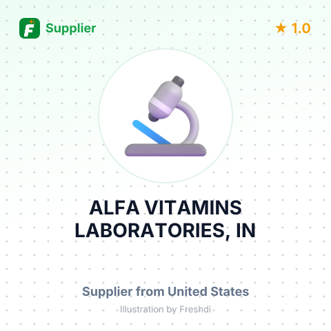 ALFA VITAMINS LABORATORIES, IN – summary card, no photo uploaded yet