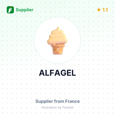 ALFAGEL – summary card, no photo uploaded yet