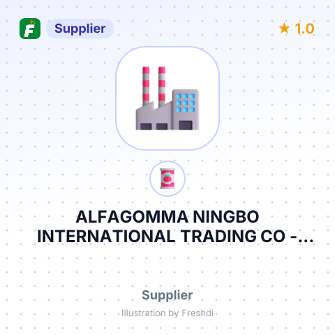 ALFAGOMMA NINGBO INTERNATIONAL TRADING CO – summary card, no photo uploaded yet