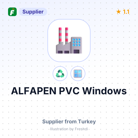 ALFAPEN PVC Windows – summary card, no photo uploaded yet