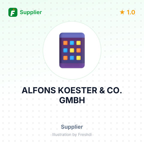 ALFONS KOESTER & CO. GMBH – summary card, no photo uploaded yet