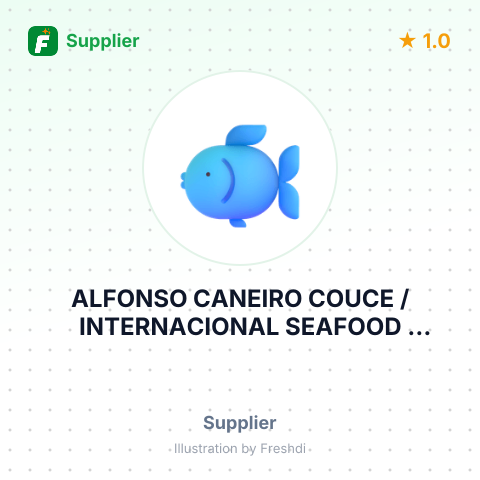 ALFONSO CANEIRO COUCE / INTERNACIONAL SEAFOOD PROCESOR – summary card, no photo uploaded yet