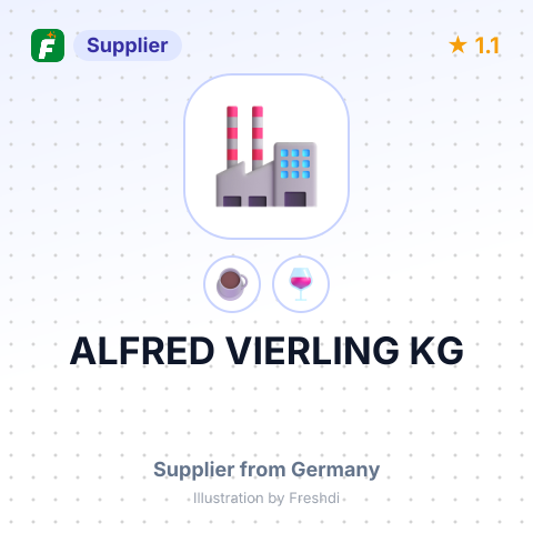 ALFRED VIERLING KG – summary card, no photo uploaded yet