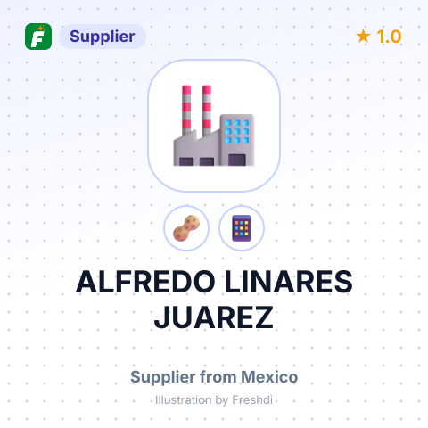 ALFREDO LINARES JUAREZ – summary card, no photo uploaded yet