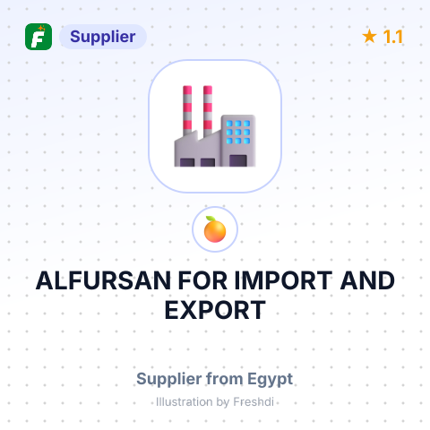 ALFURSAN FOR IMPORT AND EXPORT – summary card, no photo uploaded yet