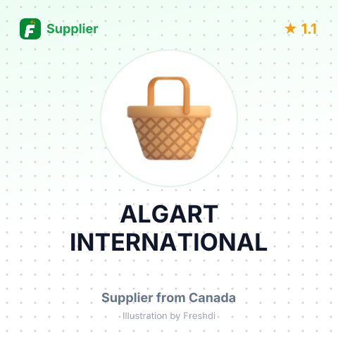 ALGART INTERNATIONAL – summary card, no photo uploaded yet