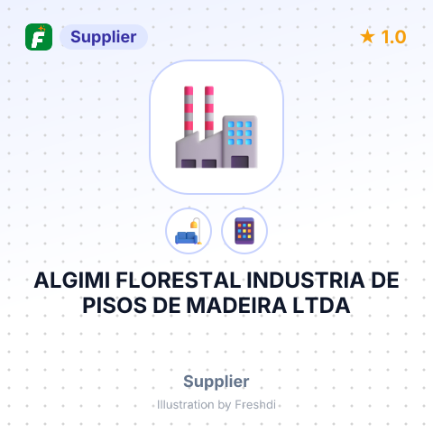 ALGIMI FLORESTAL INDUSTRIA DE PISOS DE MADEIRA LTDA – summary card, no photo uploaded yet