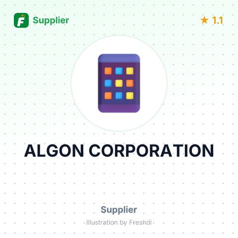 ALGON CORPORATION – summary card, no photo uploaded yet
