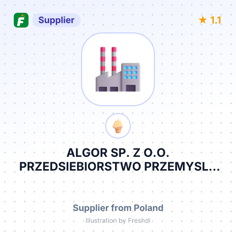 ALGOR SP. Z O.O. PRZEDSIEBIORSTWO PRZEMYSLU CHLODNICZEGO – summary card, no photo uploaded yet