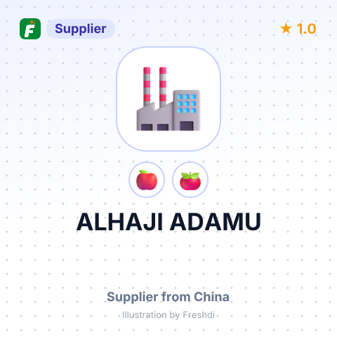 ALHAJI ADAMU – summary card, no photo uploaded yet