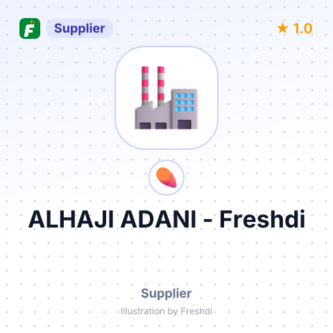 ALHAJI ADANI – summary card, no photo uploaded yet