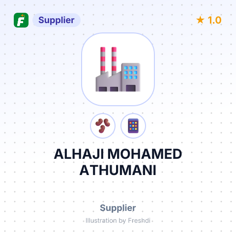 ALHAJI MOHAMED ATHUMANI – summary card, no photo uploaded yet