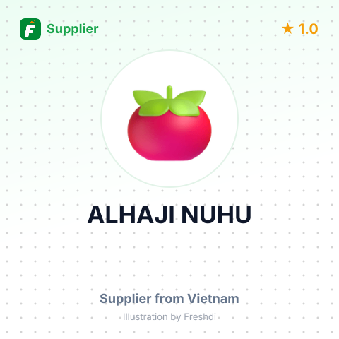 ALHAJI NUHU – summary card, no photo uploaded yet