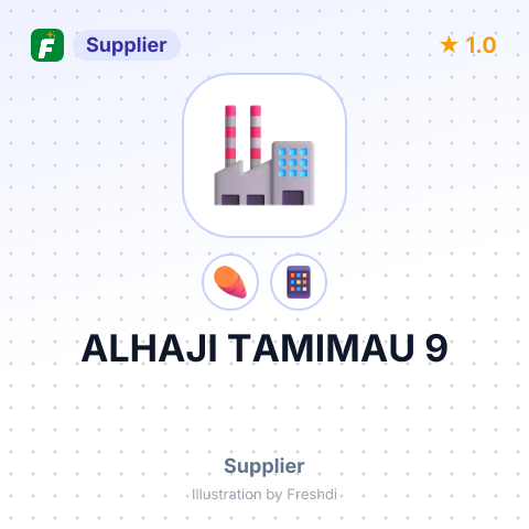 ALHAJI TAMIMAU 9 – summary card, no photo uploaded yet