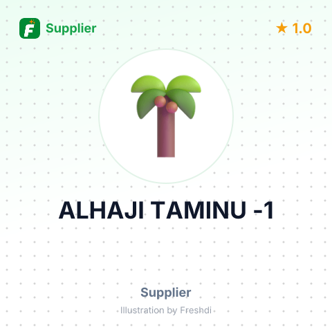 ALHAJI TAMINU -1 – summary card, no photo uploaded yet