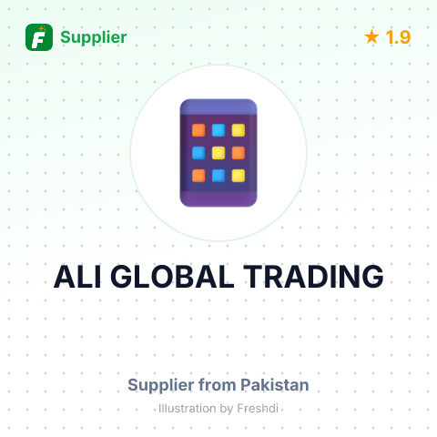 ALI GLOBAL TRADING  – summary card, no photo uploaded yet