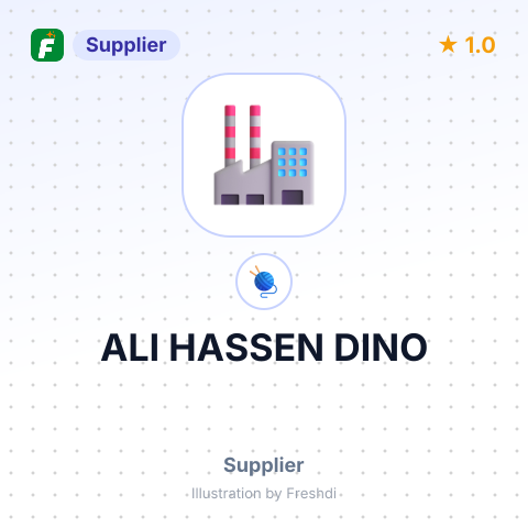 ALI HASSEN DINO – summary card, no photo uploaded yet