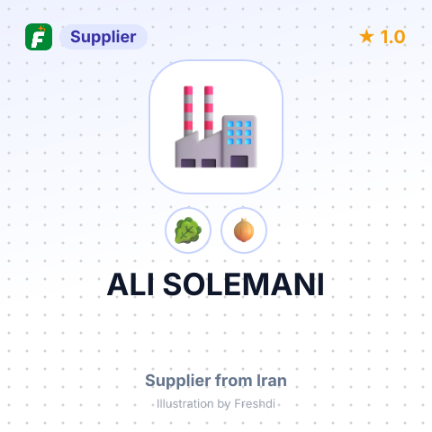 ALI SOLEMANI – summary card, no photo uploaded yet
