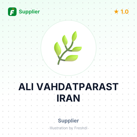 ALI VAHDATPARAST IRAN – summary card, no photo uploaded yet