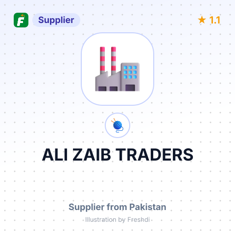ALI ZAIB TRADERS – summary card, no photo uploaded yet
