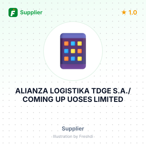 ALIANZA LOGISTIKA TDGE S.A./COMING UP UOSES LIMITED – summary card, no photo uploaded yet