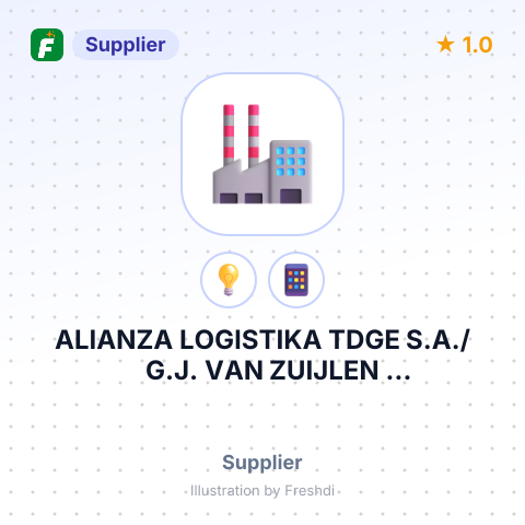 ALIANZA LOGISTIKA TDGE S.A./G.J. VAN ZUIJLEN BLOEMENEXPORT BV – summary card, no photo uploaded yet